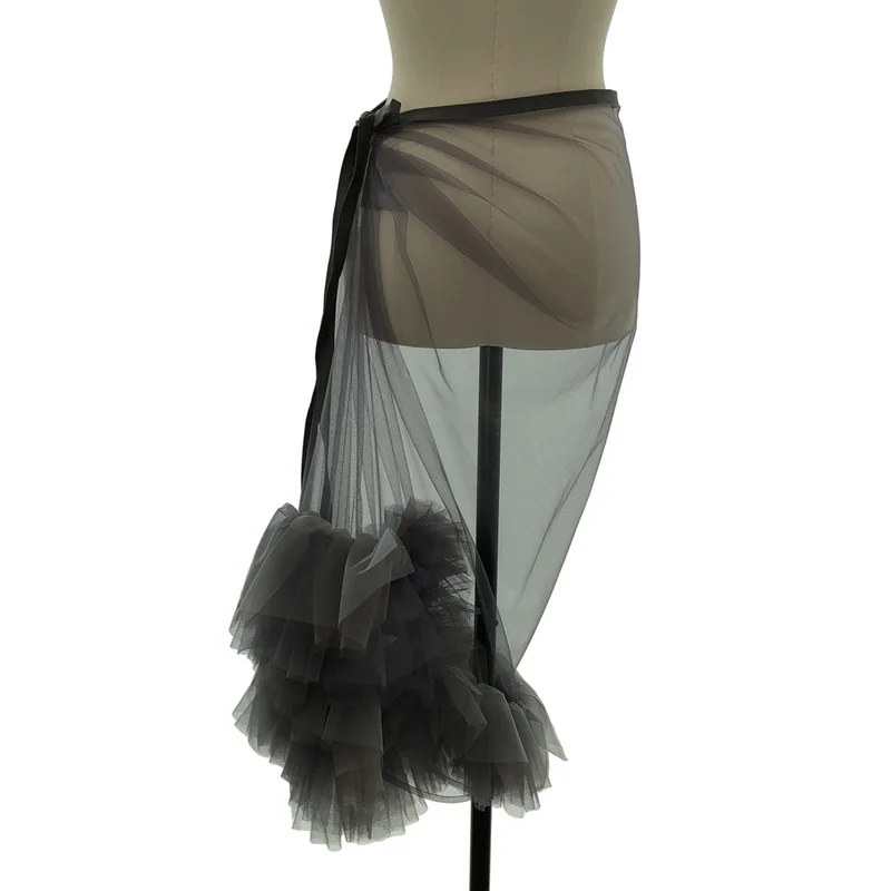 MARGE / マージ | Asymmetry Decorative Wrap skirt スカート | F | レディース