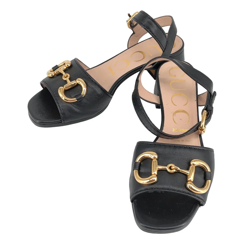 GUCCI / グッチ | ホースビット サンダル 655413 | 35 1/2 | レディース