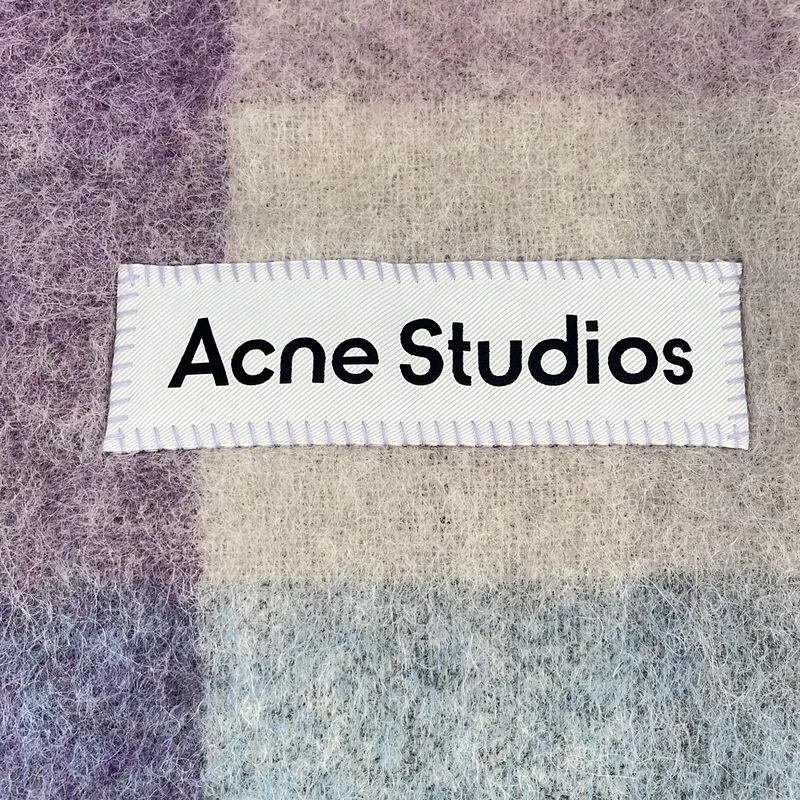 Acne Studios / アクネストゥディオズ | ウール フリンジ ストール マフラー |