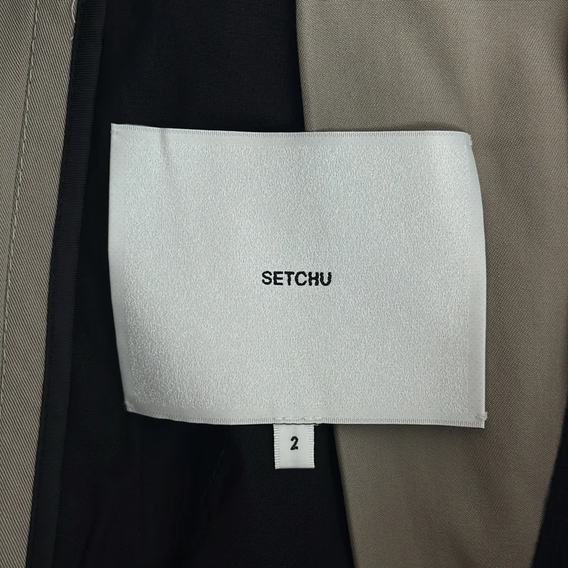 SETCHU / セッチュウ | 2026SS | ウール コットン ハカマショートパンツ | 2 | メンズ
