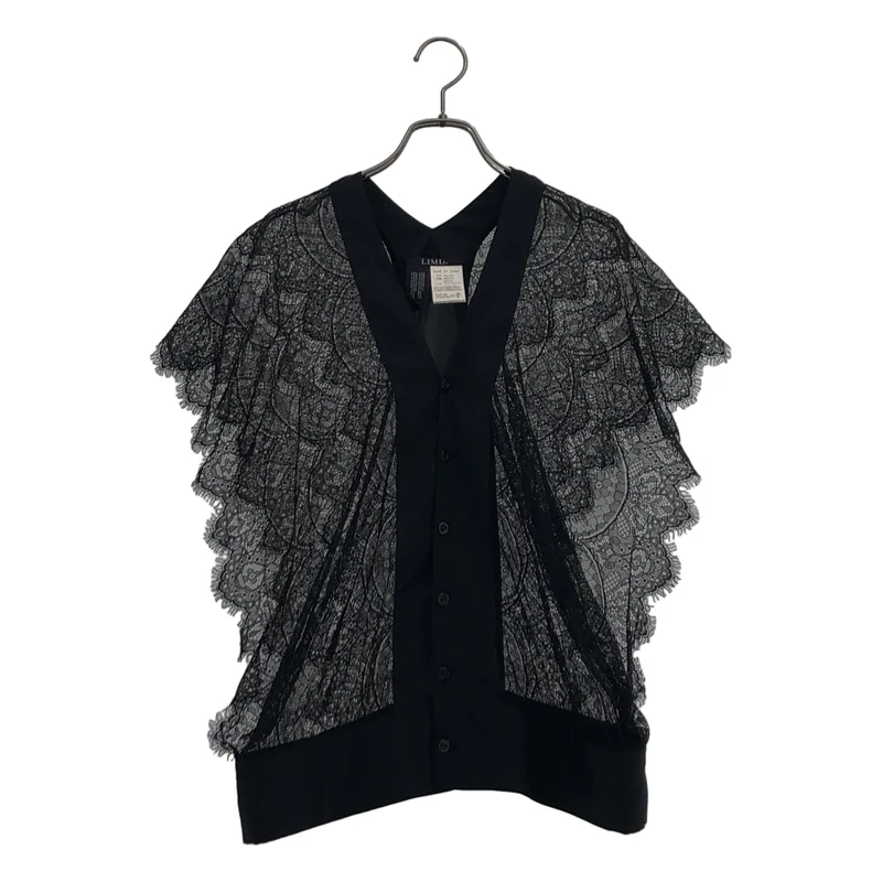 LIMI feu / リミフゥ | レース ノースリーブシャツ LJ-B33-630 | S | レディース