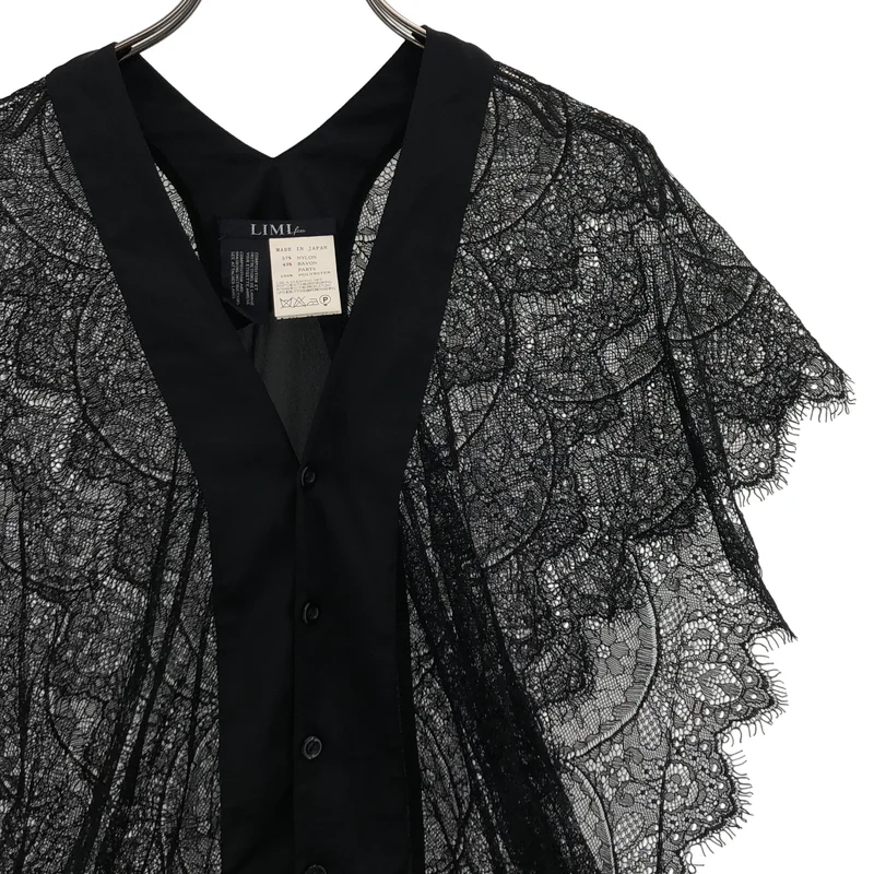 LIMI feu / リミフゥ | レース ノースリーブシャツ LJ-B33-630 | S | レディース