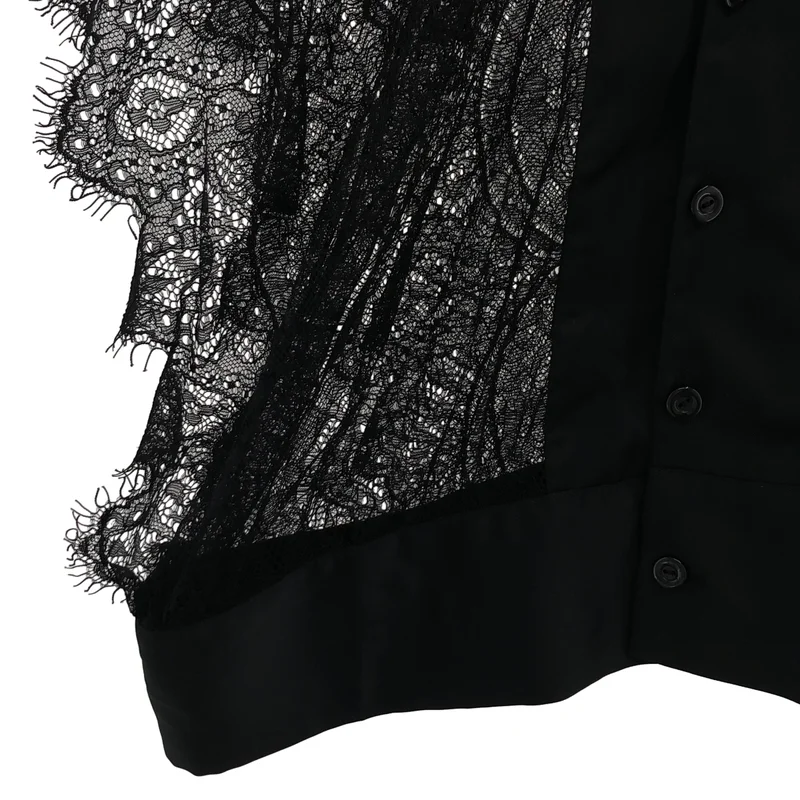 LIMI feu / リミフゥ | レース ノースリーブシャツ LJ-B33-630 | S | レディース