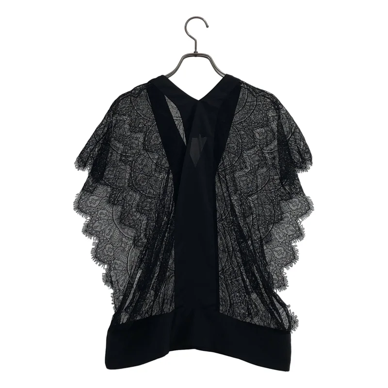 LIMI feu / リミフゥ | レース ノースリーブシャツ LJ-B33-630 | S | レディース