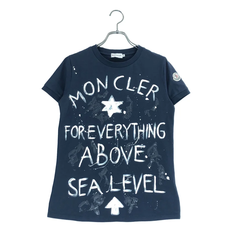 MONCLER / モンクレール | MAGLIA T-SHIRT ペインティング Tシャツ | S | レディース