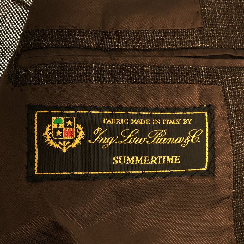 BEAMS F / ビームスエフ | LORO PIANA 3B テーラードジャケット | 48 | メンズ
