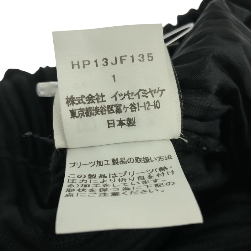 HOMME PLISSE ISSEY MIYAKE / オムプリッセイッセイミヤケ | 2021AW | プリーツ ワイド イージーパンツ | 1 | メンズ