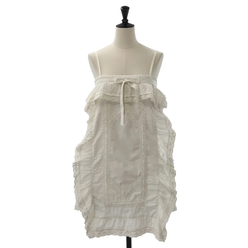 crinkle crinkle crinkle / クリンクル クリンクル クリンクル | rebuild apron skirt スカート CC-4031 | F | レディース