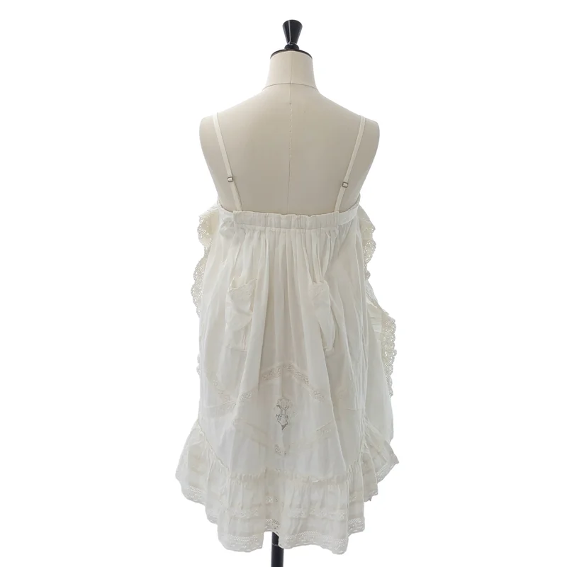 crinkle crinkle crinkle / クリンクル クリンクル クリンクル | rebuild apron skirt スカート CC-4031 | F | レディース