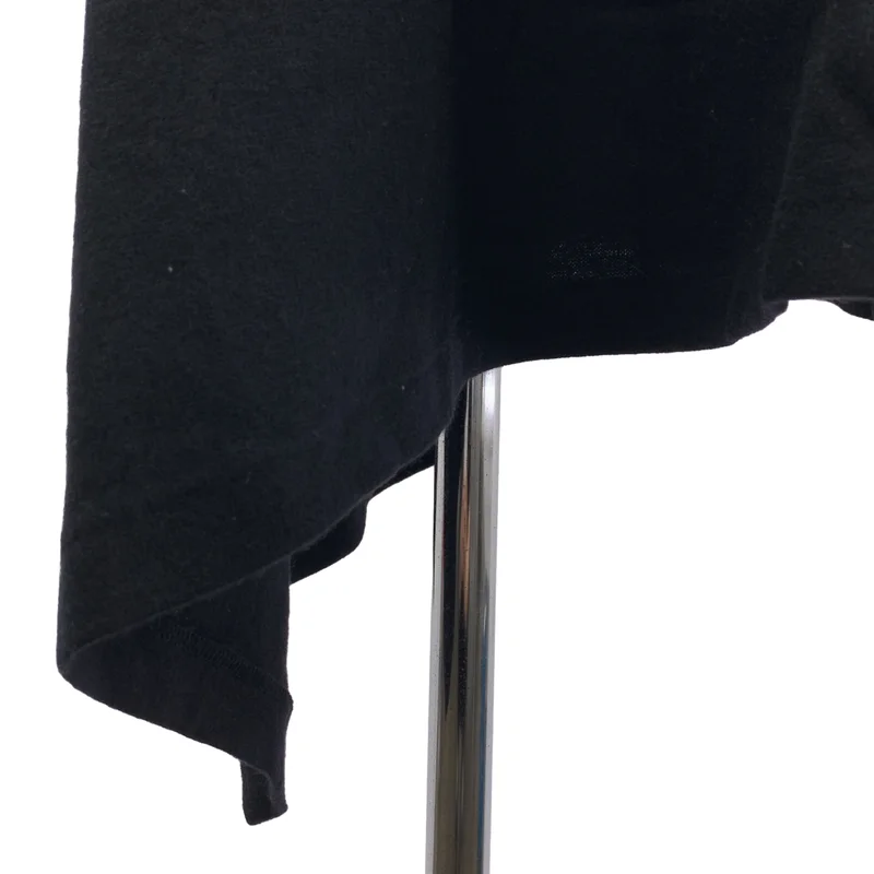 Yohji Yamamoto FEMME / ヨウジヤマモトファム | 2021AW | ウール チェック切り替え ハイネック アシンメトリーワンピース | 2 | レディース