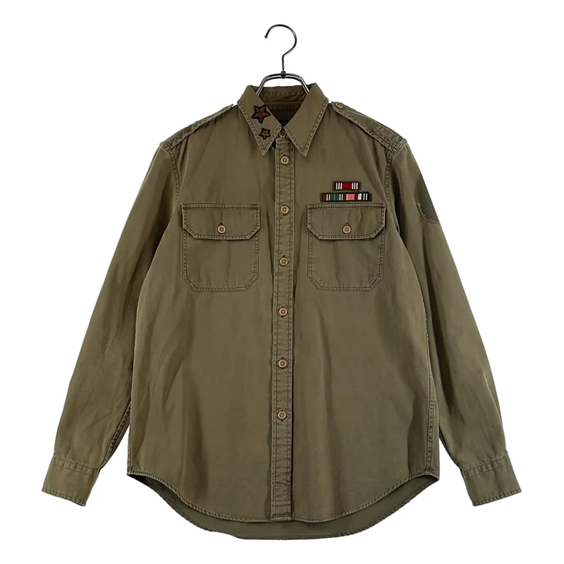 POLO RALPH LAUREN / ポロラルフローレン | ミリタリー シャツ ブラウス | 6 | レディース