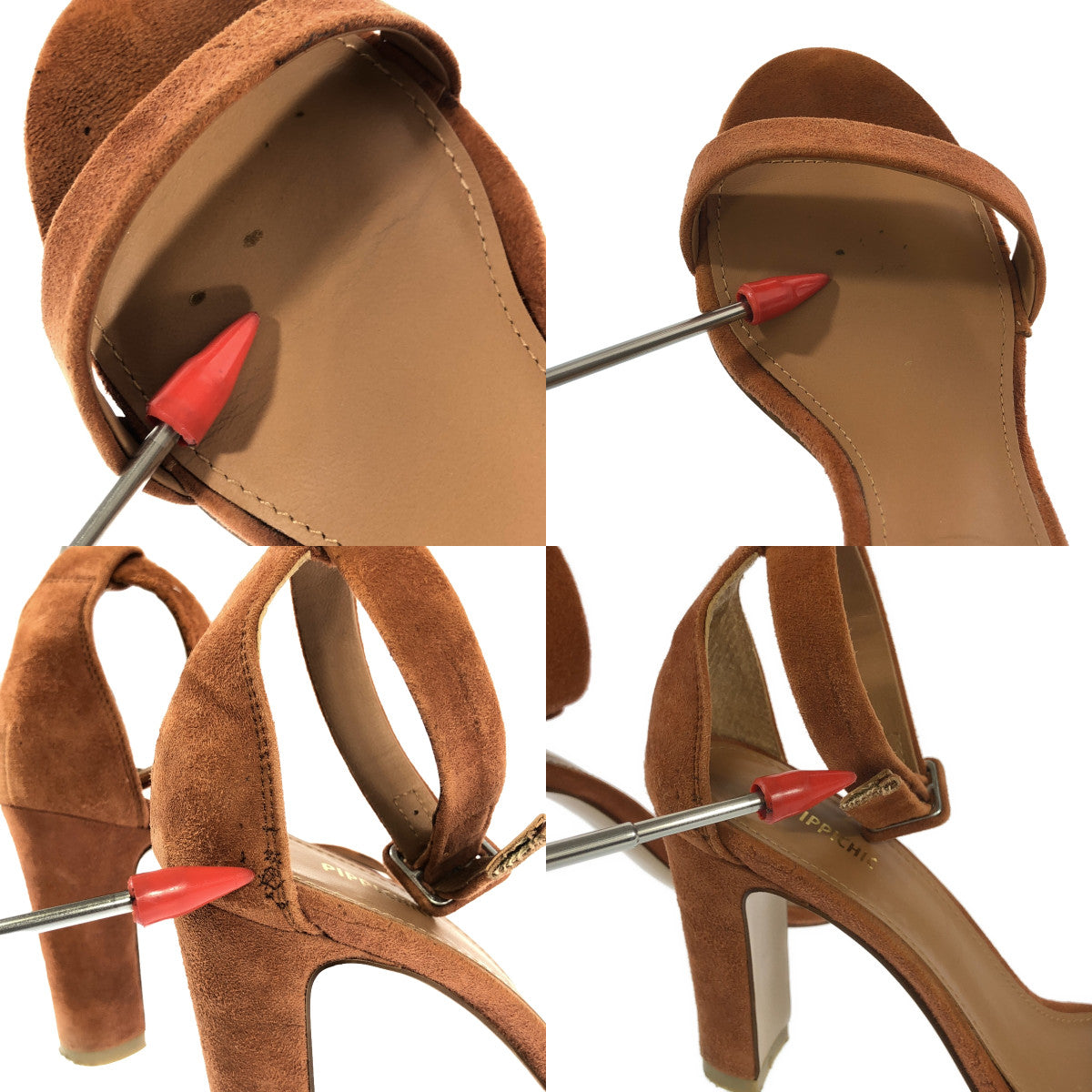 PIPPICHIC / ピッピシック | SEPARATE SANDAL スエードレザー アンクル