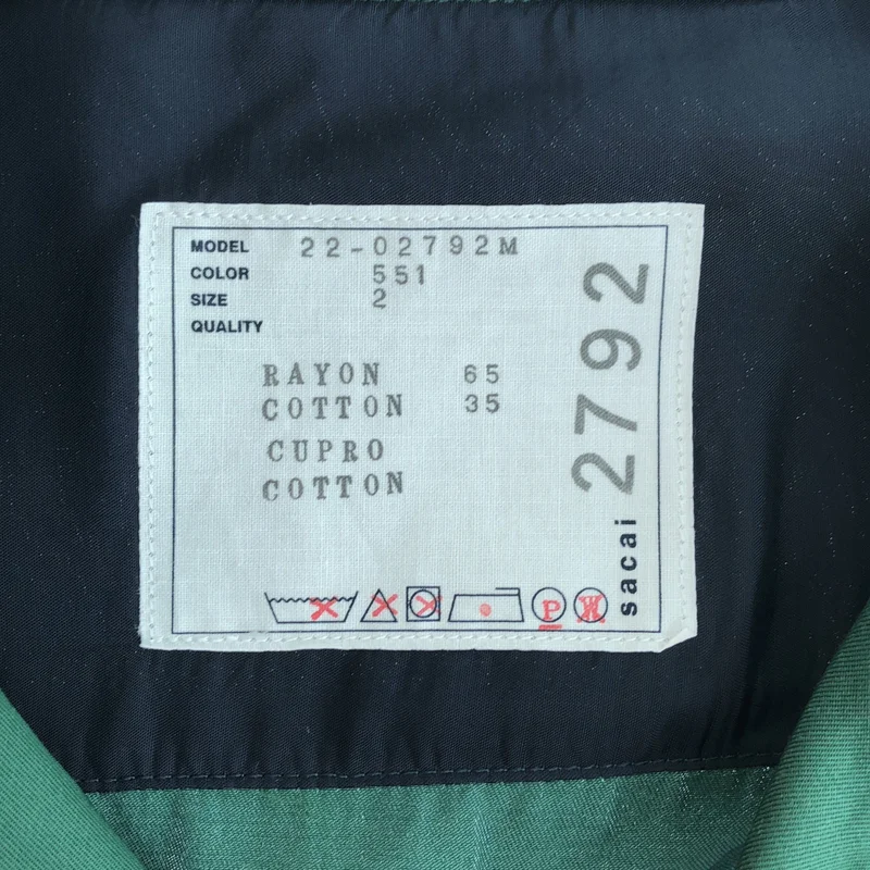 sacai / サカイ | Cotton Twill Bowling Shirt シャツ | 2 | メンズ