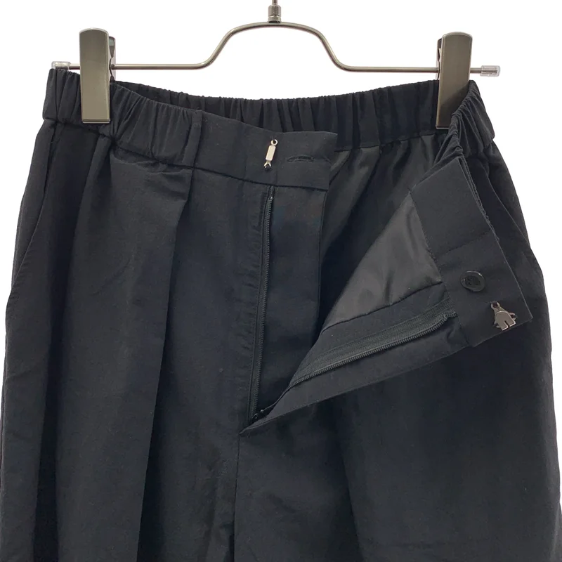 MEER. / メーア | TUCK WIDE NYLON PANTS / タックワイド ナイロンパンツ | M | レディース