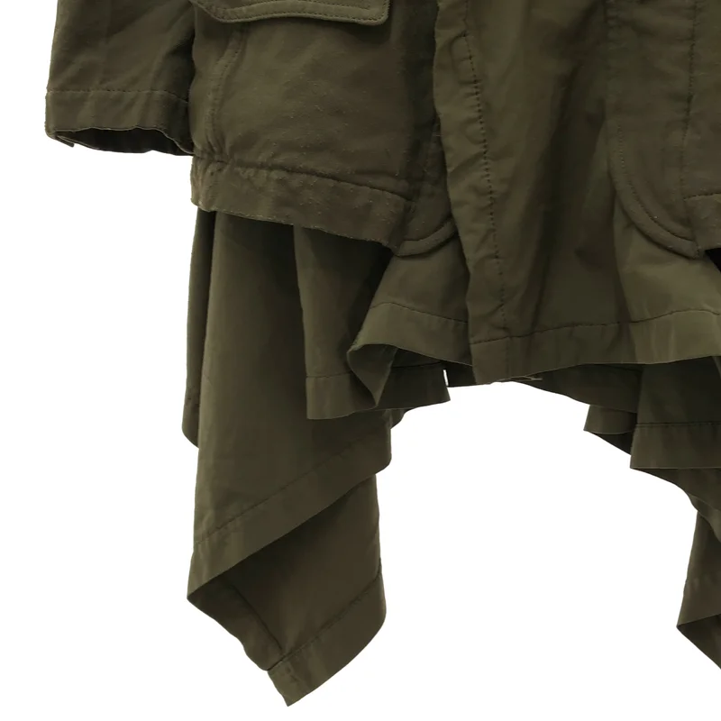 COMME des GARCONS / コムデギャルソン | 2009AW | ポリエステル 製品染め ドッキングジャケット | S | レディース