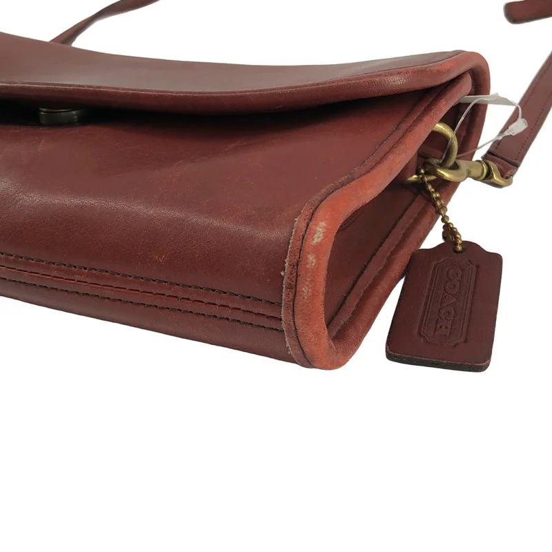 COACH / コーチ | レザー フラップ ショルダーバッグ ポシェット |