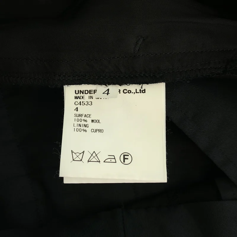 UNDERCOVERISM / アンダーカバイズム | ウール カットオフ ショートパンツ | 4 | メンズ