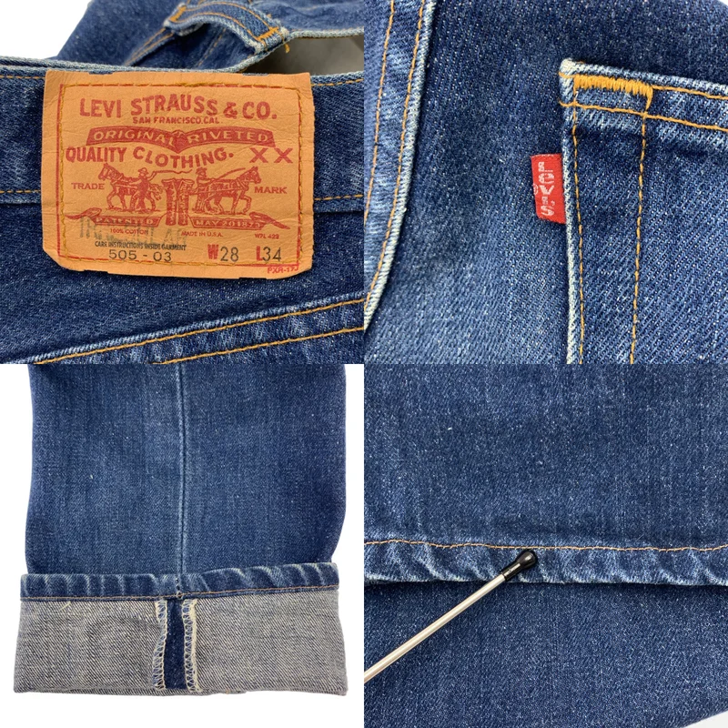 Levi's / リーバイス | 2000 | 505 USA製 デニムパンツ | W28 L34 | メンズ