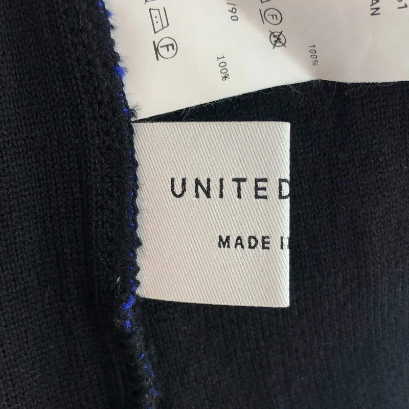 UNITED TOKYO / ユナイテッドトウキョウ | ウール ダブルフェイス オーバーハイゲージ ハイネックニット | F | レディース
