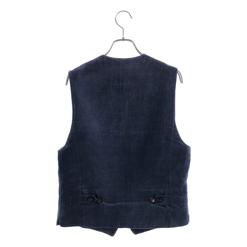 BRUNELLO CUCINELLI / ブルネロクチネリ | リネン ベスト | 46 | メンズ