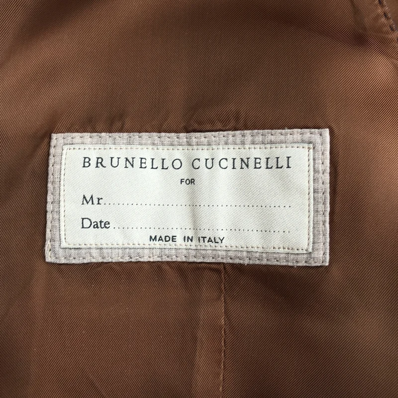 BRUNELLO CUCINELLI / ブルネロクチネリ | リネン ベスト | 46 | メンズ