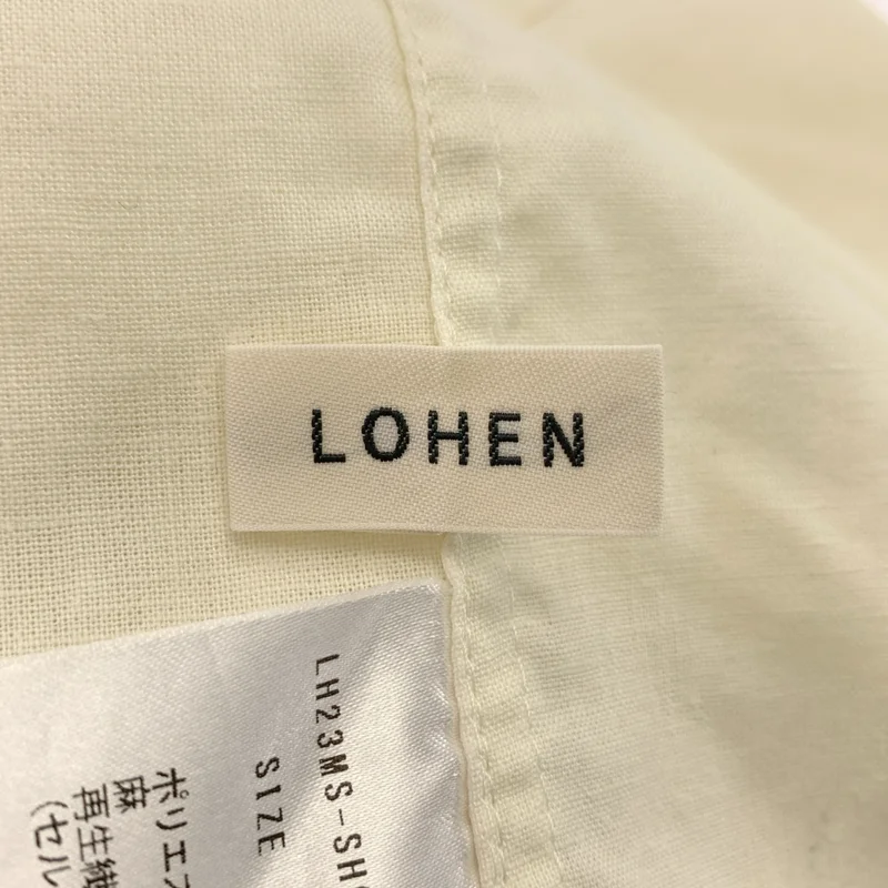 LOHEN / ローヘン | ビックパッチ オーバー シャツ | F | レディース