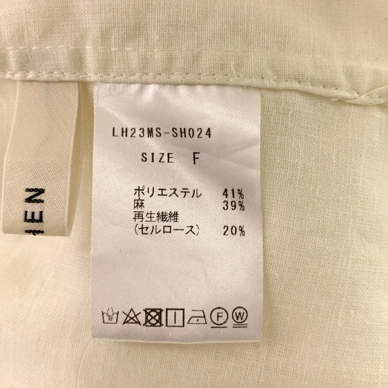 LOHEN / ローヘン | ビックパッチ オーバー シャツ | F | レディース
