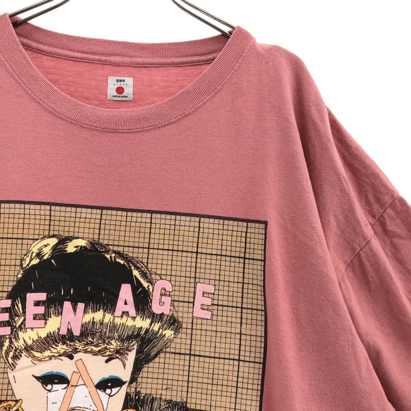 KIDILL / キディル | 2022SS | × EDWIN × TREVOR BROWN / グラフィックプリント オーバーサイズTシャツ | F | メンズ