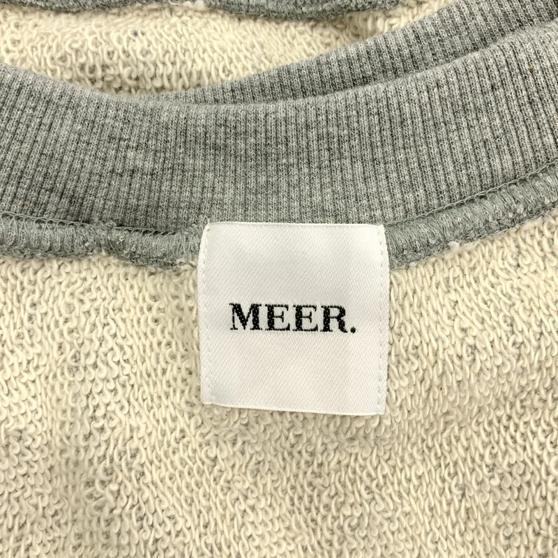 MEER. / メーア | コットン ショートスウェット |