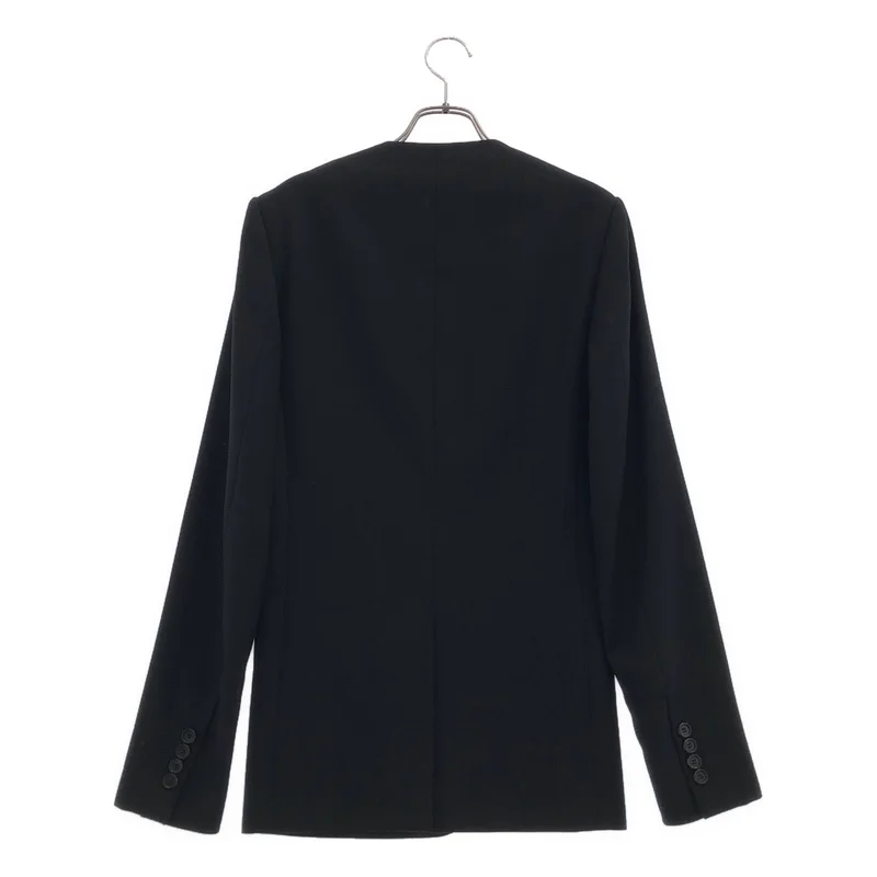 Dior homme / ディオールオム | 2006AW | ウール ノーカラー ダブル ジャケット | 44 | メンズ