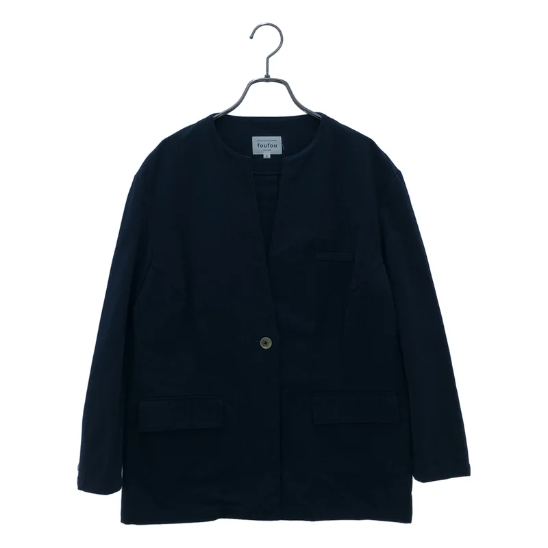 foufou / フーフー | no collar jacket / ノーカラージャケット | 1 | レディース