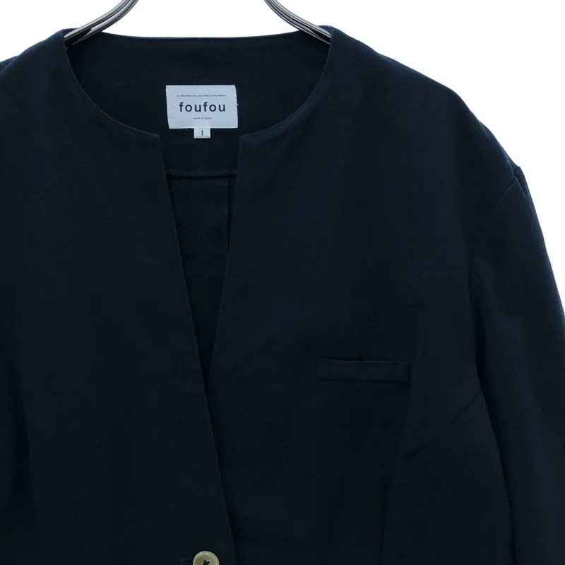 foufou / フーフー | no collar jacket / ノーカラージャケット | 1