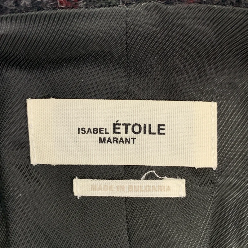 ISABEL MARANT ETOILE / イザベルマランエトワール | ウール混 チェック テーラードジャケット | 34 | レディース