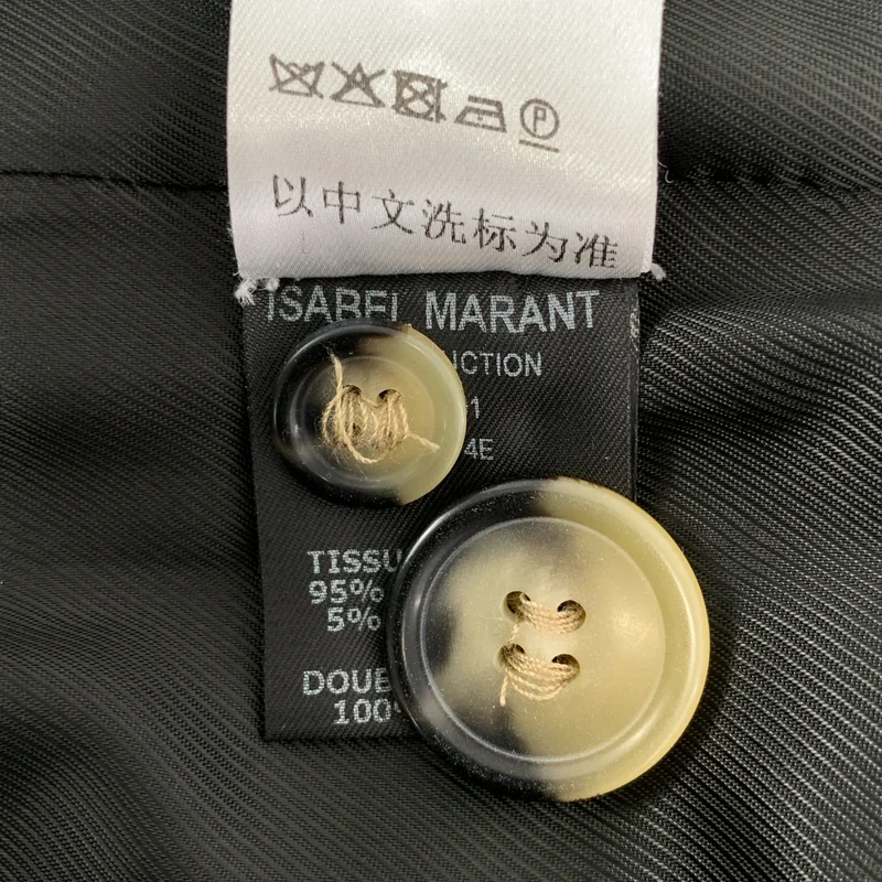 ISABEL MARANT ETOILE / イザベルマランエトワール | ウール混 チェック テーラードジャケット | 34 | レディース