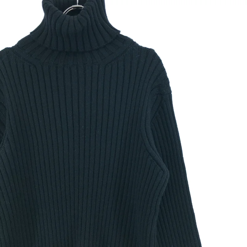 JUNYA WATANABE MAN / ジュンヤワタナベマン | 2024AW | ダメージ加工 リブ タートルネック ニット | L | メンズ