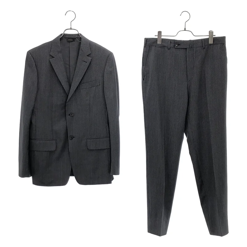 Ermenegildo Zegna / エルメネジルドゼニア | セットアップ / COUTURE ウール 千鳥格子 テーラードジャケット / テーパードスラックス | 48 | メンズ
