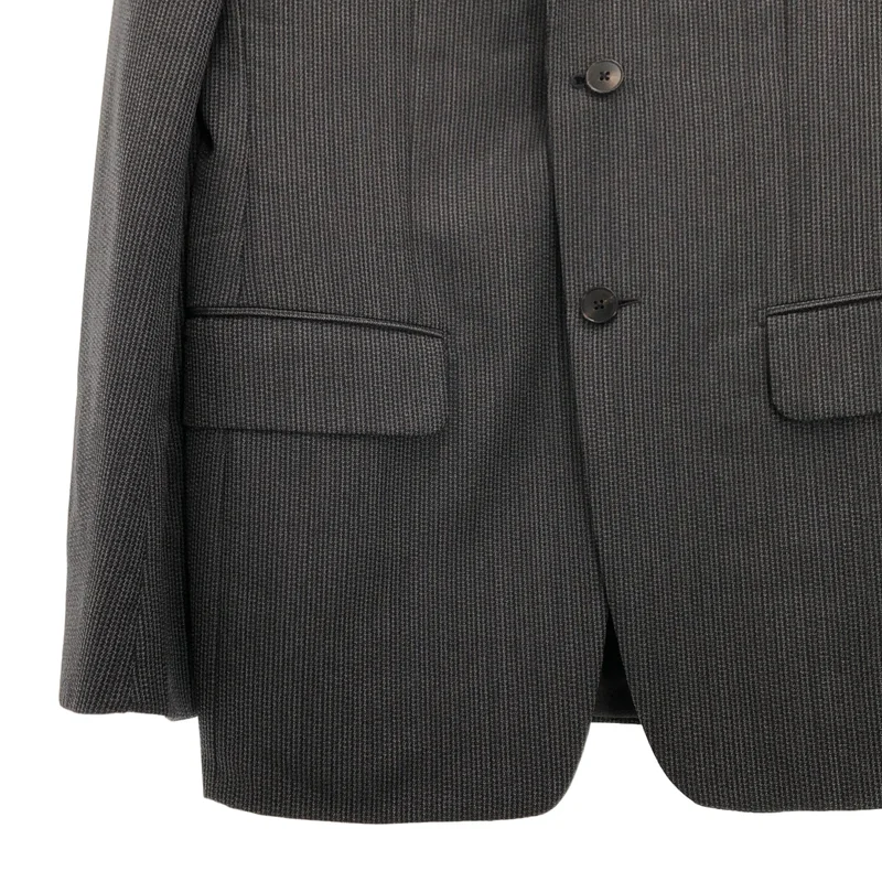 Ermenegildo Zegna / エルメネジルドゼニア | セットアップ / COUTURE ウール 千鳥格子 テーラードジャケット / テーパードスラックス | 48 | メンズ