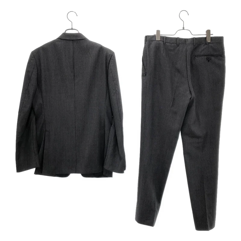 Ermenegildo Zegna / エルメネジルドゼニア | セットアップ / COUTURE ウール 千鳥格子 テーラードジャケット / テーパードスラックス | 48 | メンズ