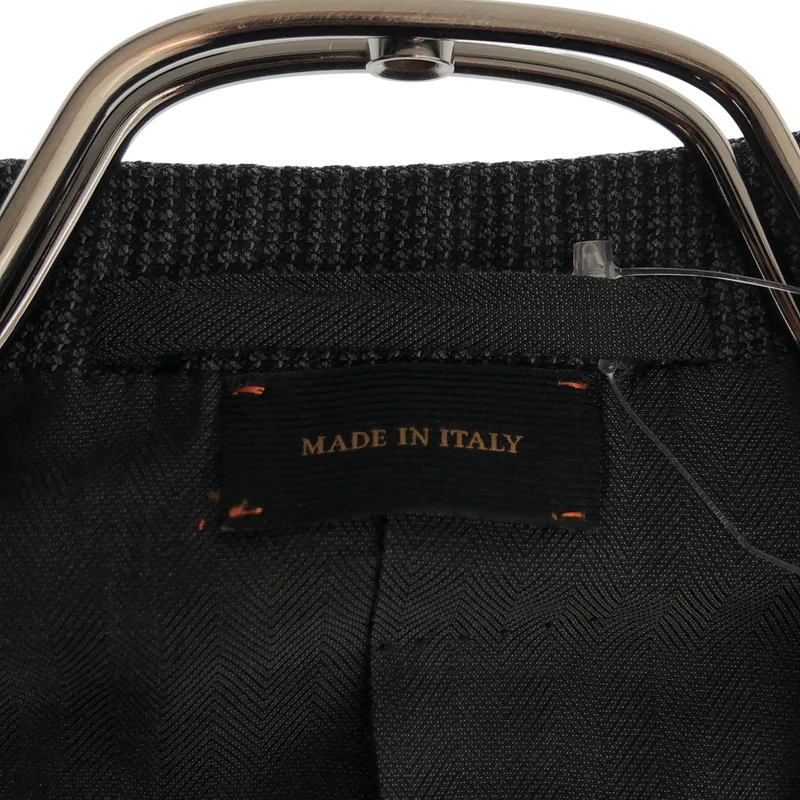 Ermenegildo Zegna / エルメネジルドゼニア | セットアップ / COUTURE ウール 千鳥格子 テーラードジャケット / テーパードスラックス | 48 | メンズ