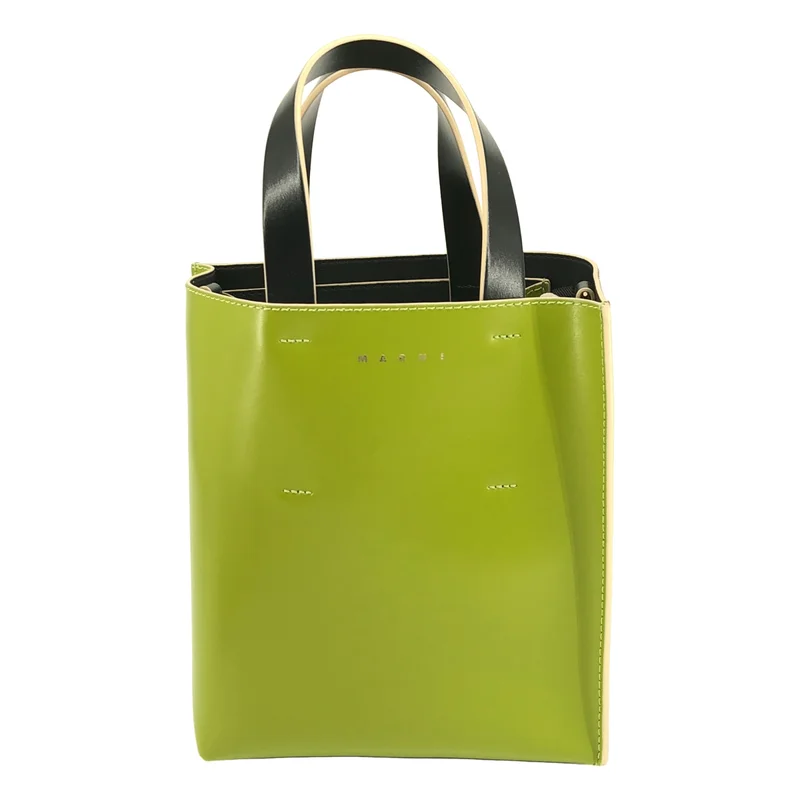 MARNI / マルニ | MUSEO レザー 2WAY バイカラー ミニバッグ |