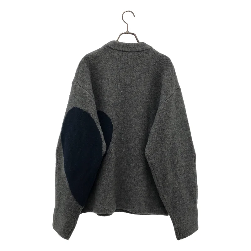 NKNIT / ンニット | 2023AW | pattern knit / ウール ハート クルーネック ニット セーター |