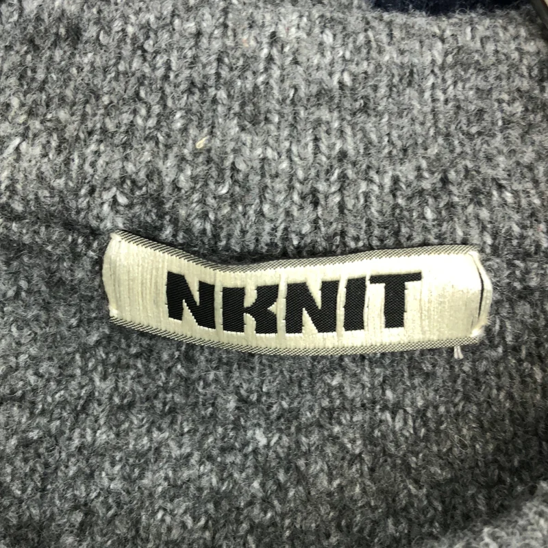 NKNIT / ンニット | 2023AW | pattern knit / ウール ハート クルーネック ニット セーター |