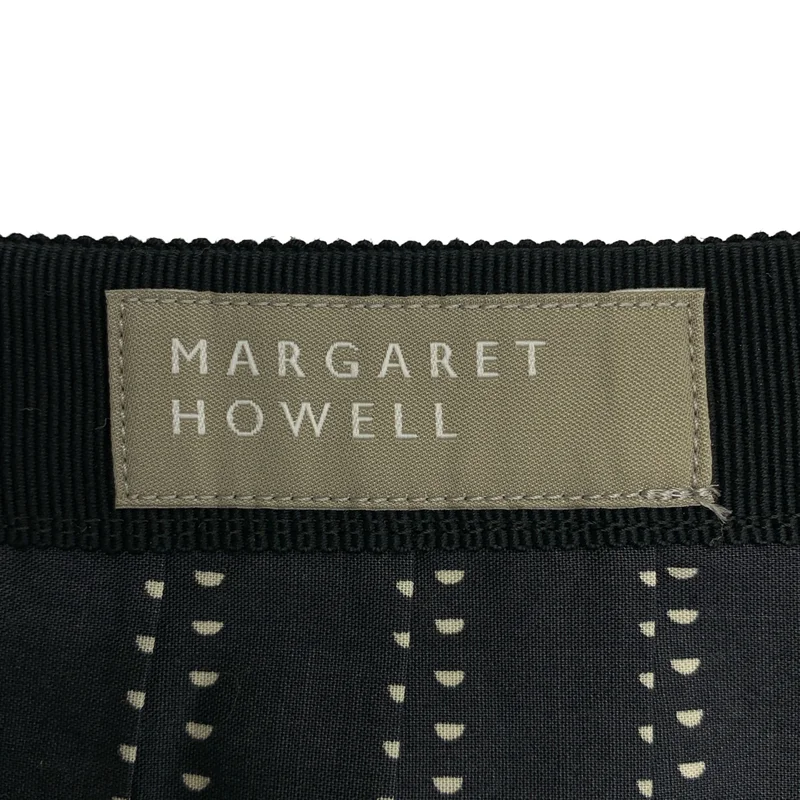 MARGARET HOWELL / マーガレットハウエル | HARFMOON SILK COTTON フレアスカート | 3 | レディース