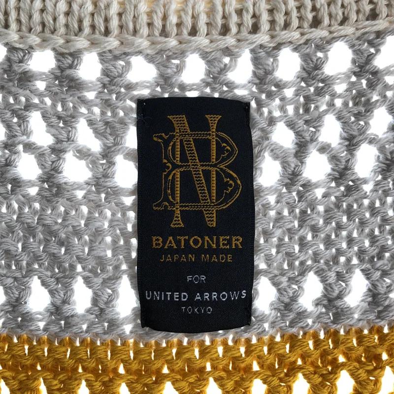 BATONER / バトナー | 2023SS | UNITED ARROWS / オーバーボーダーニットベスト | F | レディース