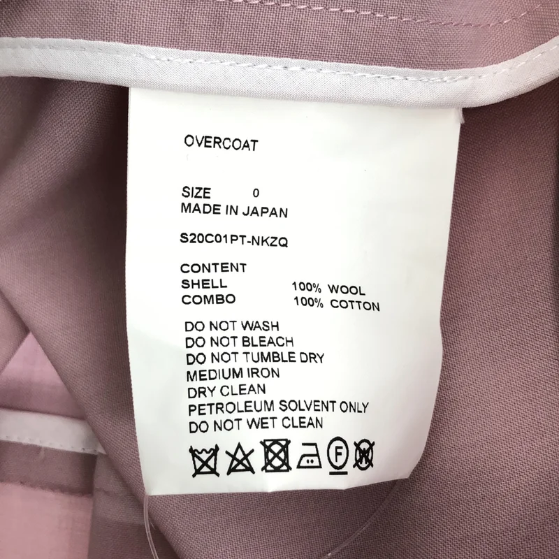OVERCOAT / オーバーコート | コート S20C01PT-NKZQ | 0 | メンズ