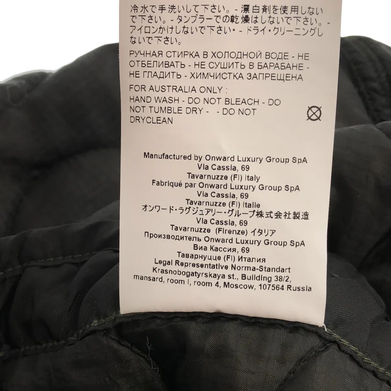 OAMC / オーエーエムシー | フォトプリント キルティングジャケット | L | メンズ