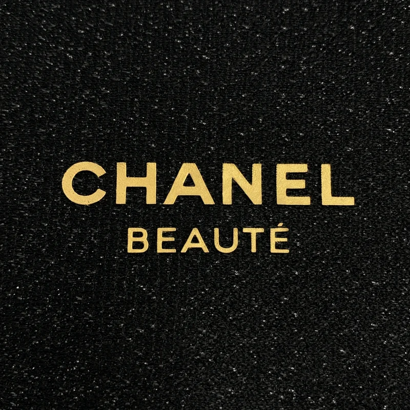CHANEL / シャネル | ノベルティ ラメ コスメポーチ |