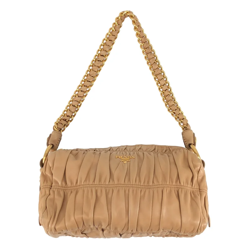 PRADA / プラダ | Nappa Gaufre ナッパゴーフル チェーン ショルダーバッグ |