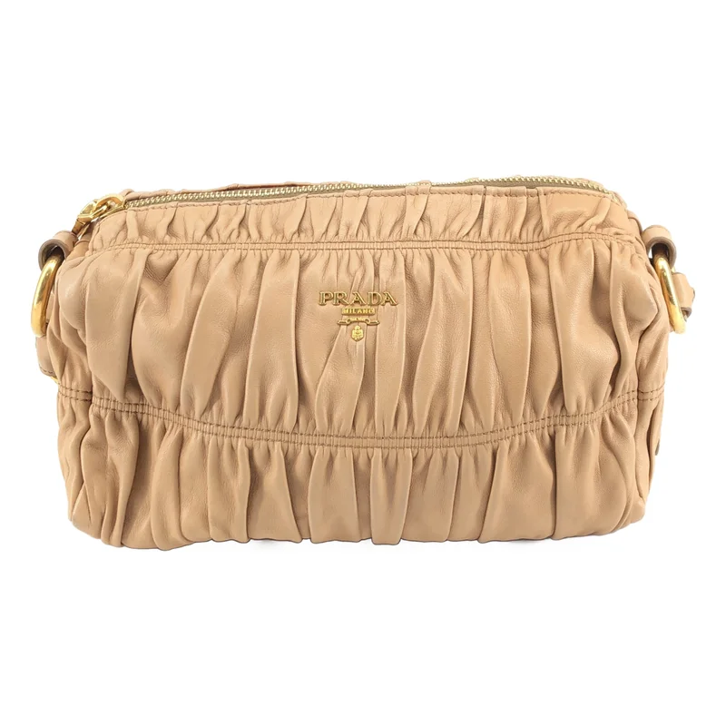 PRADA / プラダ | Nappa Gaufre ナッパゴーフル チェーン ショルダーバッグ |