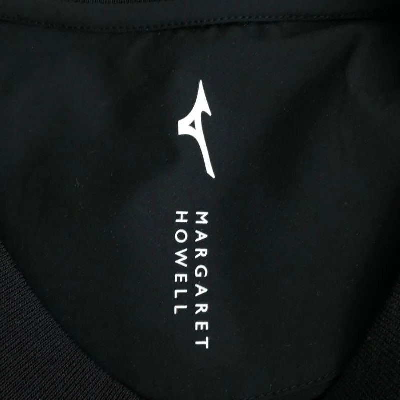MARGARET HOWELL / マーガレットハウエル | ×MIZUNO / 4154001 STRETCH POLYESTER POPLIN ストレッチ ポリエステル ポプリン カットソー | L | レディース